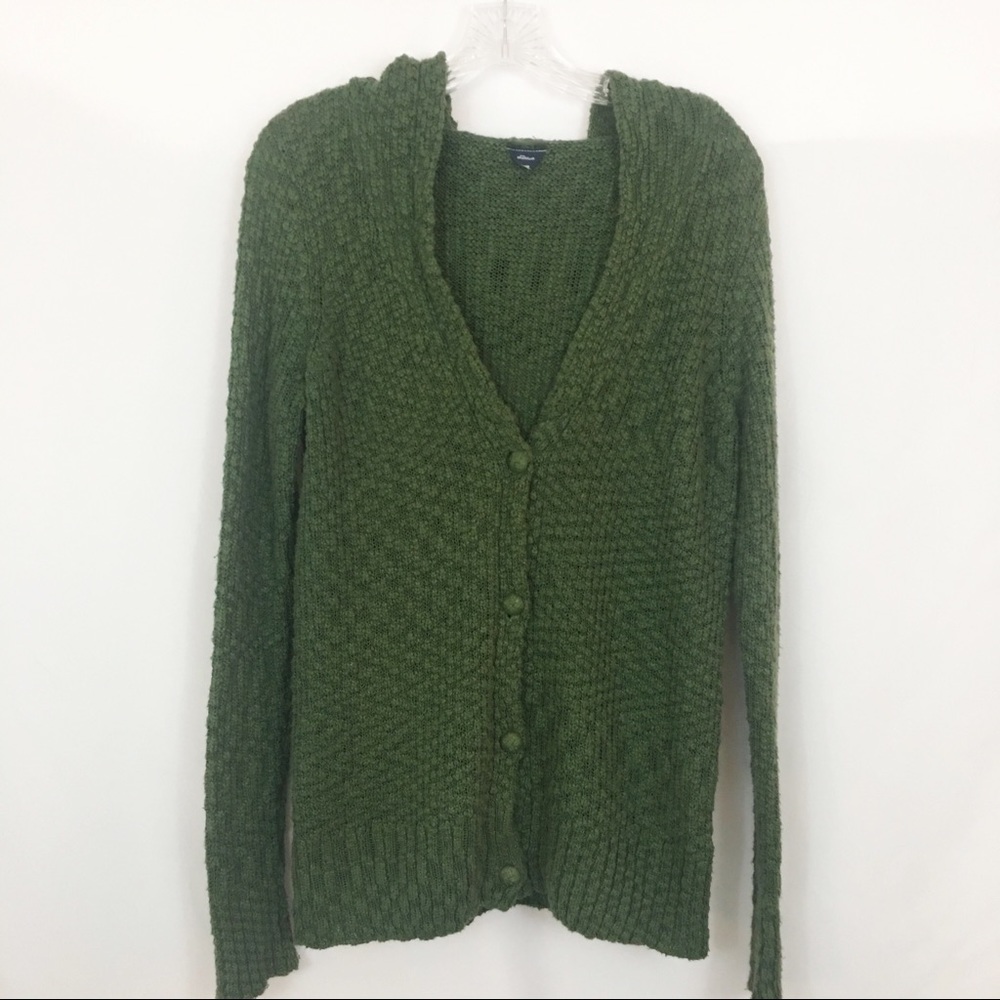 Skunkfunk Jilian Green Hodges Long Sleeve Sweater